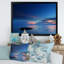 «Beach Sunrise With Dramatic Sky X III», reproduction d'art sur toile nautique et côtière-1983898928-1983898929