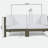 BRAVA X-BACK LOVESEAT, WHITE