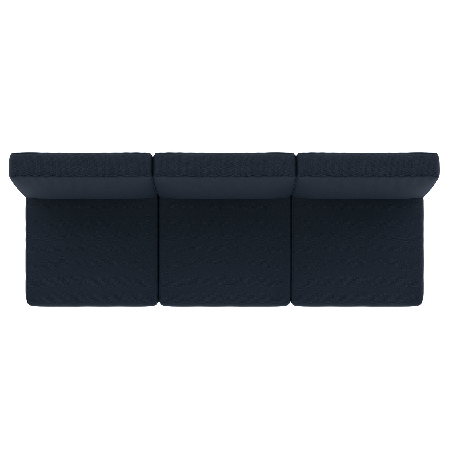 24" Sunbrella® Sofa Seat and Back Cushion, Canvas Navy Sunbrella® Canvas