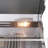 Cosmo 32 in. Built-In 4 Burner Propane Gas Grill with Infrared Rotisserie, Knob LED Lighting in Stainless Steel