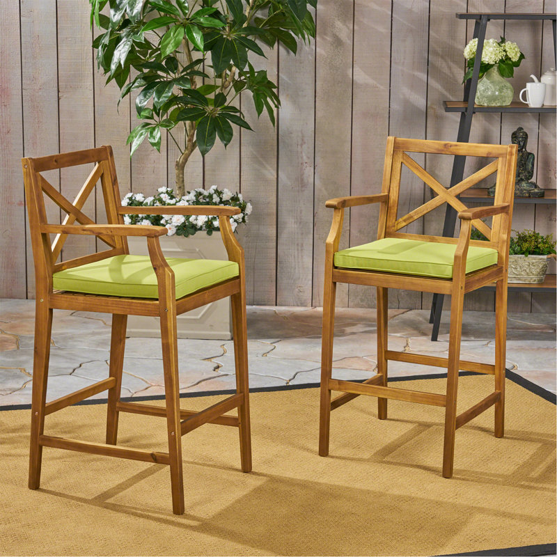 Tabouret de patio, Vert
