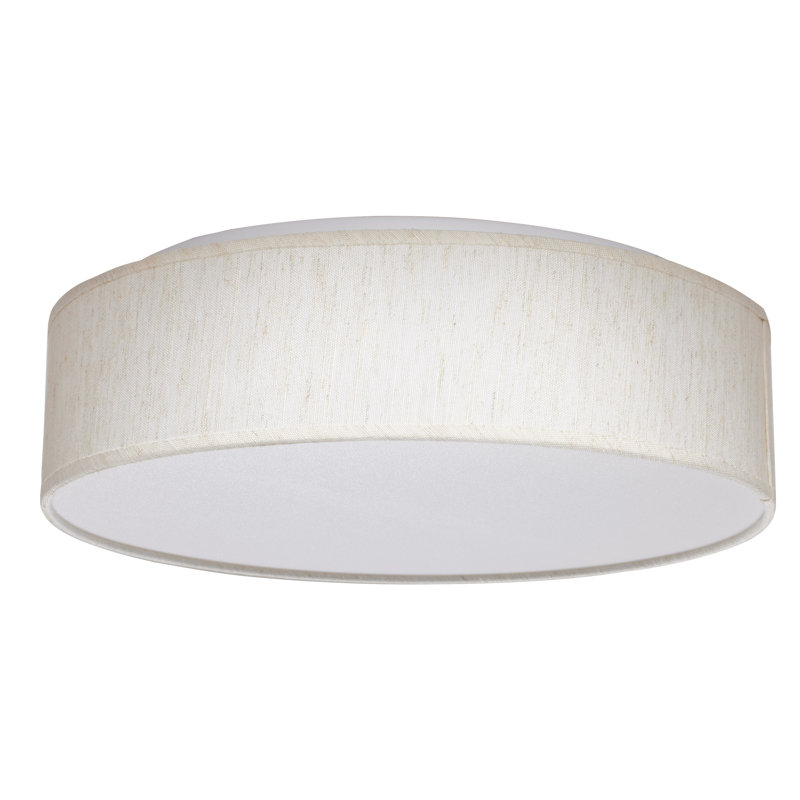 Armande Single Light Fabric LED Flush Mount & Reviews | Joss & Main