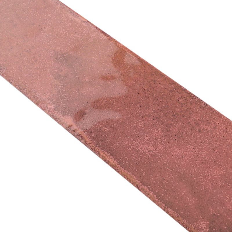 Luca 3" x 12" Ceramic Tile, Pink