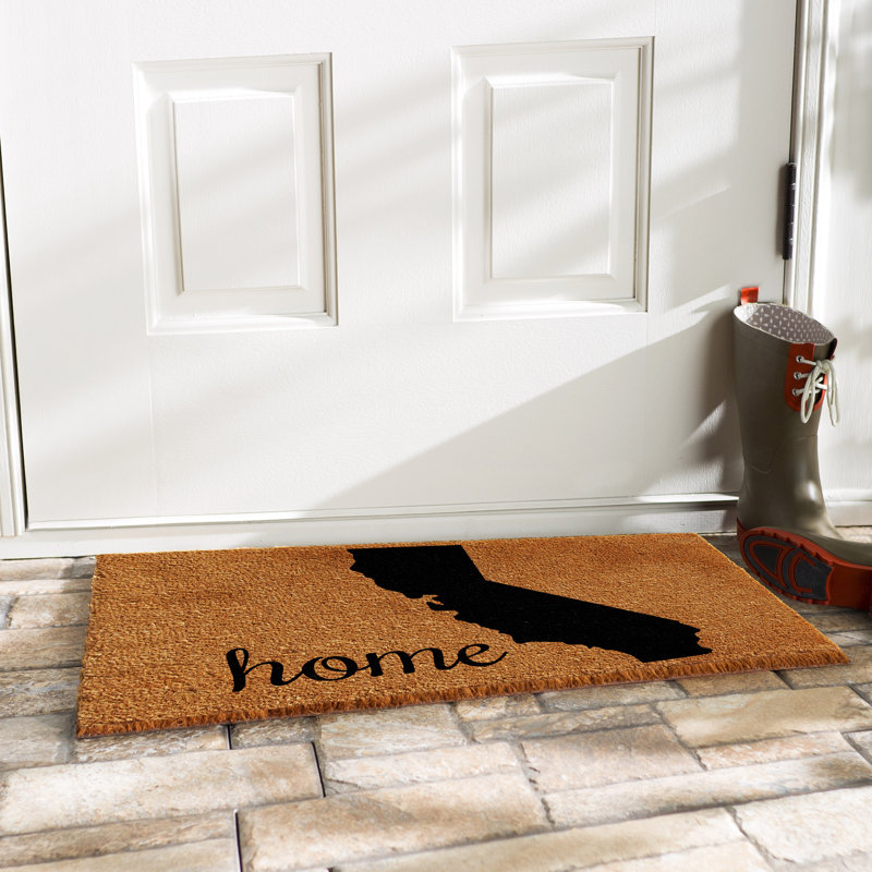 Tapis de porte pour l’extérieur antidérapant california, Rectangle 2 pi x 3 pi