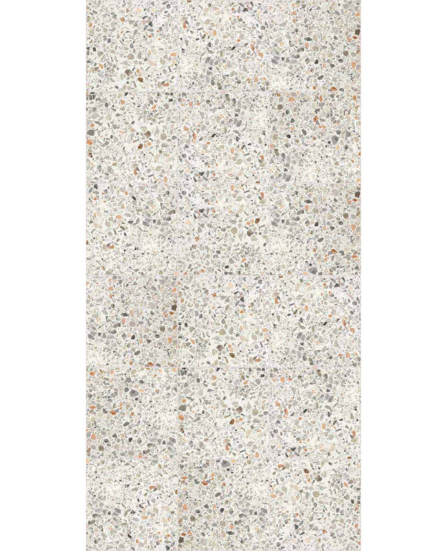 Terrazito Easy to Clean Vinyl Mat, Rectangulaire 8 pi x 10 pi