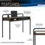 Bureau d'écriture Techni Mobili Modern Classic, noyer