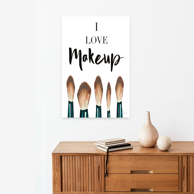 I Love Mak Art, art contemporain, H 24 po x l 16 po