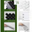 Dosseret auto-adhésif STICKGOO Arabesque 12 po x 12 po pour cuisine, mur (conception plus épaisse)-109490377