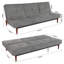 Bulkley 3 Seater Velvet Sofa Bed-1853108578