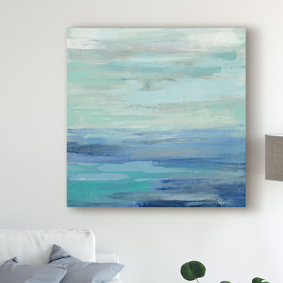 « coucher coucher de soleil ii no orange », reproduction de peinture à l’acrylique sur toile tendue