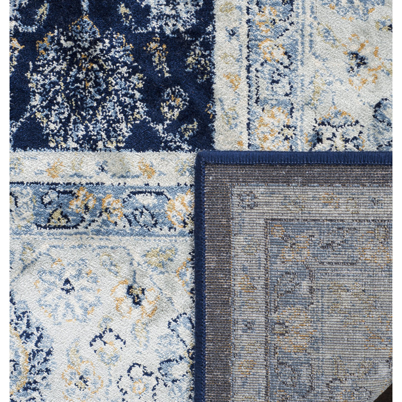 Elianna Oriental Chenille Area Rug, Rectangle 122 x 170 cm