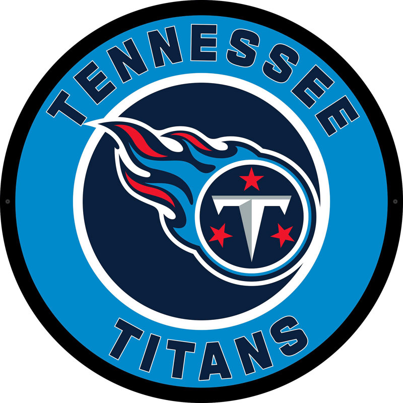 Plaque murale lumineuse NFL, Titans du Tennessee