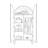 Modern simple arch multi-functional wardrobe-910160312