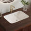 Meuble-lavabo de comptoir en pierre aggloméré 30 po avec lavabo en céramique-1880264713