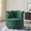 Chaise pivotante en velours-1282290959