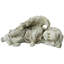 Statue de jardin en forme d'ange chérubin dormant 9,75 po
