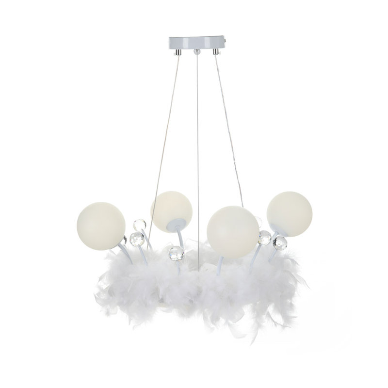 4 - Light Silver Pendant