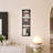 29.99''H 4-Tier Wall Shelf with LED Lights-1073328255
