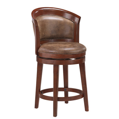 24" Swivel Stool - Antique Cherry