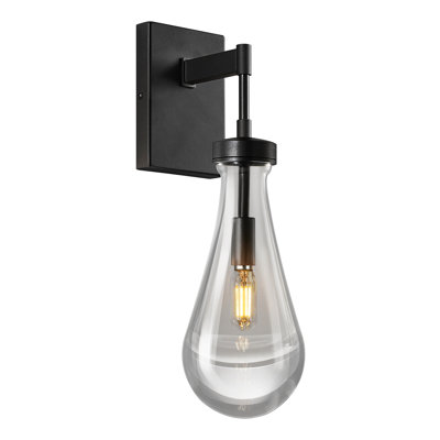Modern Glass Wall Lighting Raindrop Wall Sconces Glass Bathroom Sconces Indoor Vanity Light Wall Lamp For Bedroom Living Room Stair
