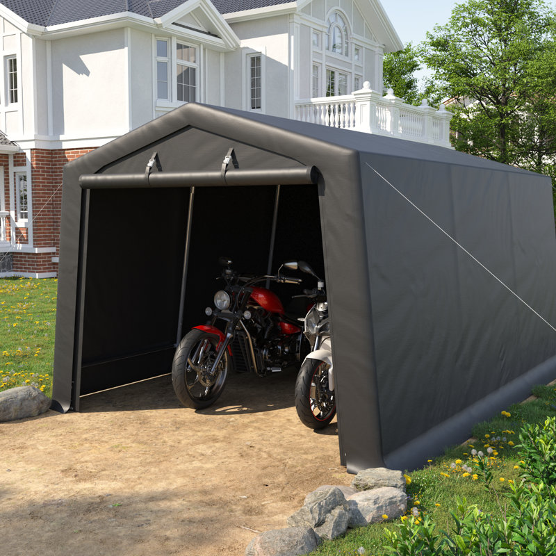 10 Ft.W*15 Ft.D Sharp Pointed Carport