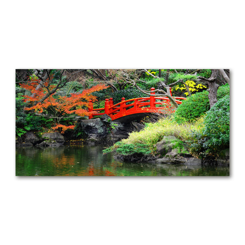 Japanese Garden - Wrapped Canvas Print