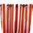 Stripe 54" x 96" Grommet Semi-Sheer Outdoor Curtain Panel-96317981-126702701