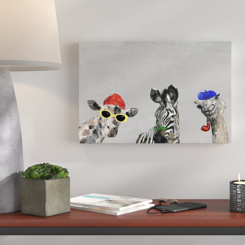 Ameriah Alandrea Happening Bunch IV Canvas Art, 8" H x 12" W x 1.5" D