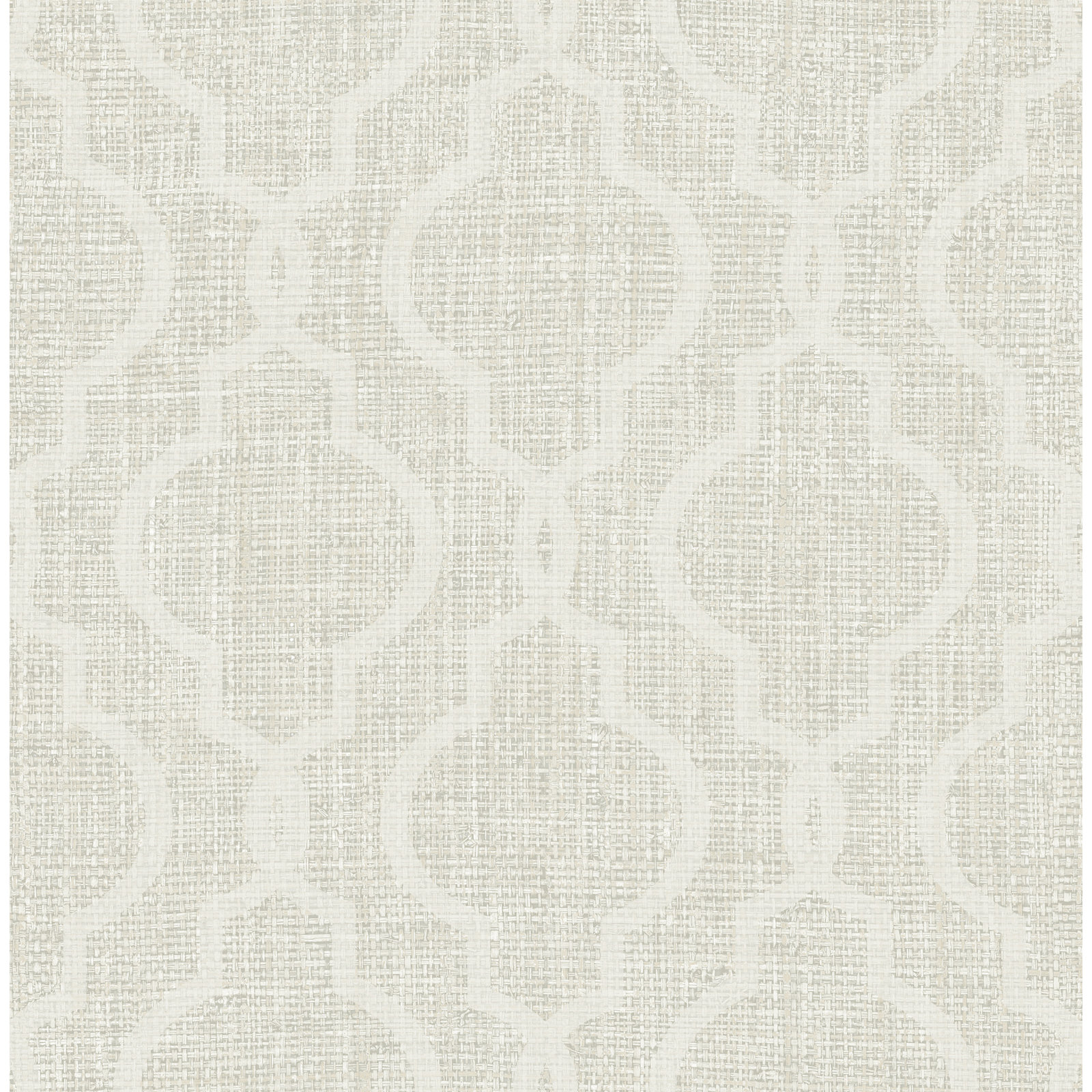 Paonia Wallpaper, White, Paper