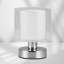 Lulworth Chrome Plinth Table Lamp