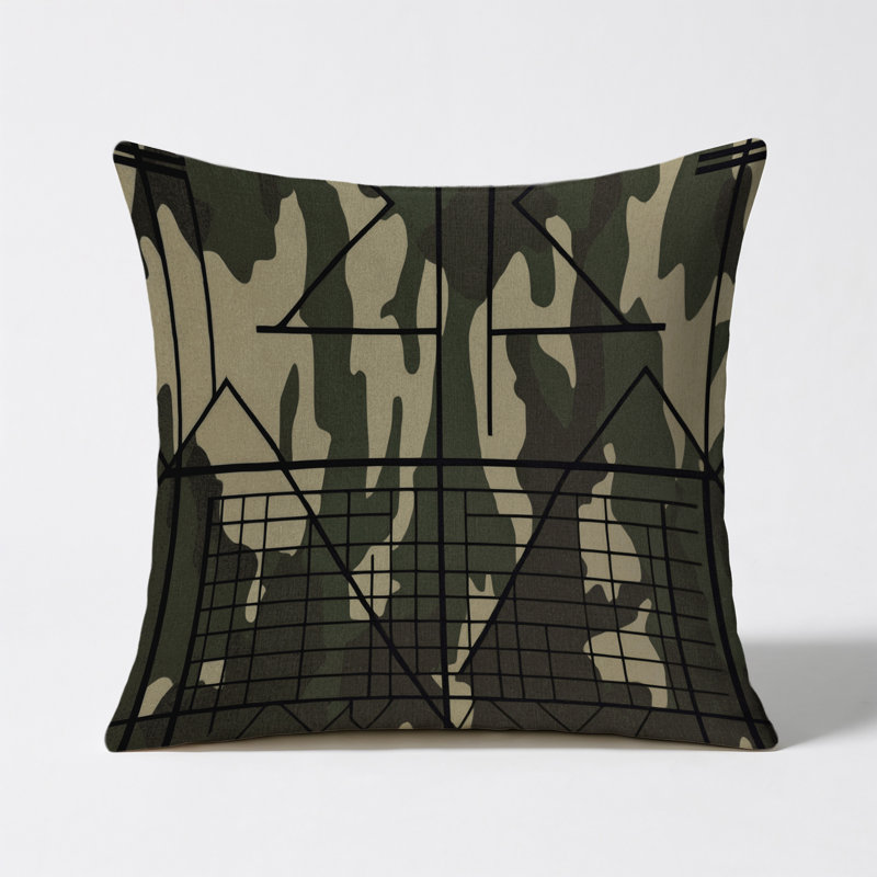 Stealth Angle Indoor And Outdoor Pillow, Square 20"