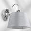 Ambrosio Steel Armed Sconce