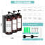 Distributeur de shampooing en plastique pour le corps à fixation murale pour la maison | Distributeur de shampooing et revitalisant, distributeur de savon de douche mural à 3 chambres, sans bouteille, pompe rechargeable pour hôtel de bain