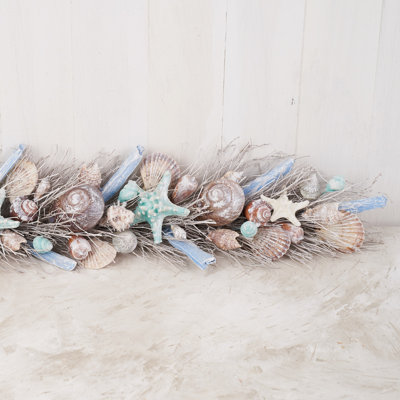 48 in. Lighted Fresh Faux Twig Garland
