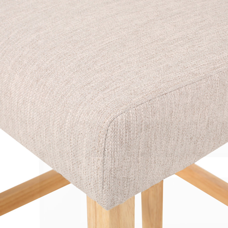 Tabouret de comptoir à oreilles 31 po Vienna, Beige
