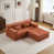 Tissu orange est en rupture de stock