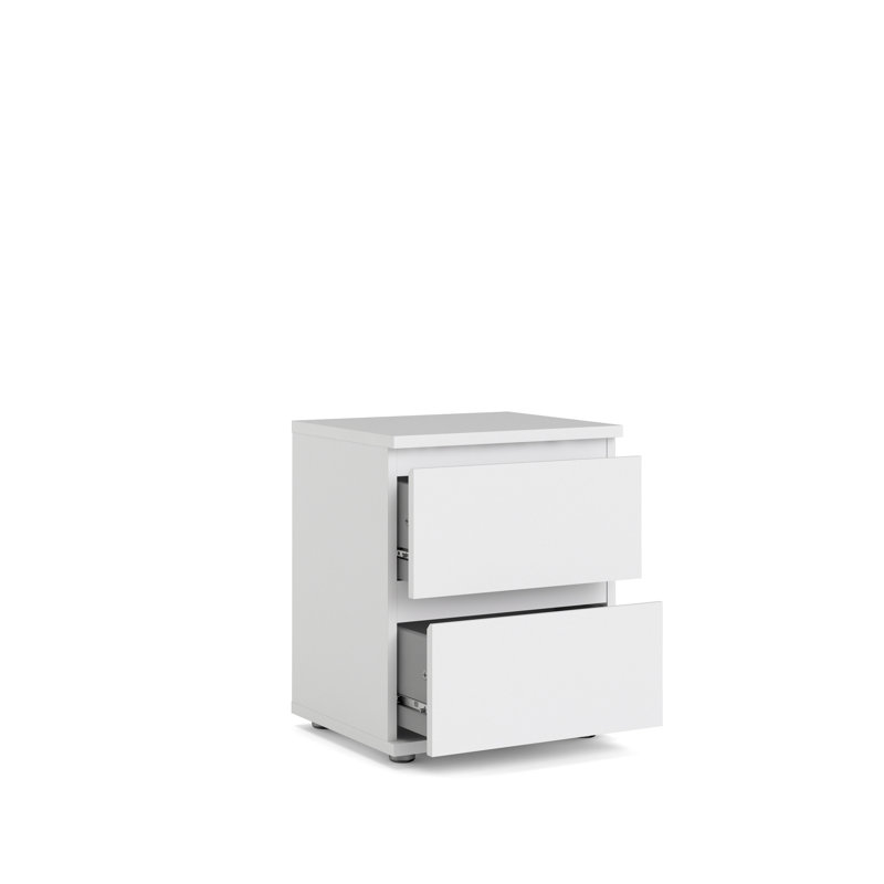 Wigdis 15.83'' W Nightstand, White