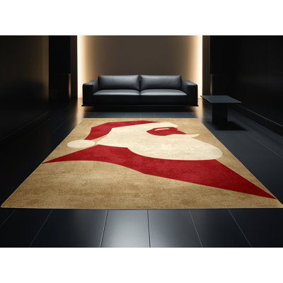 Tapis abstrait moderne et contemporain lavable à la machine Tysen