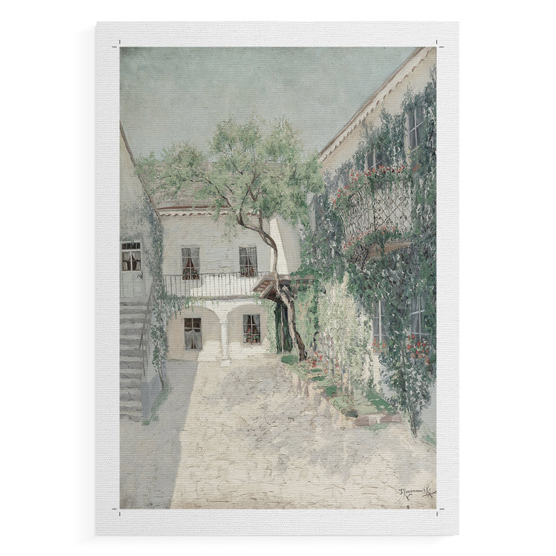 Paysage rétro CXC - impression sur toile seulement - non encadrée
