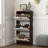 Shoe Storage Cabinet with 3 Flip Drawers-1931796250