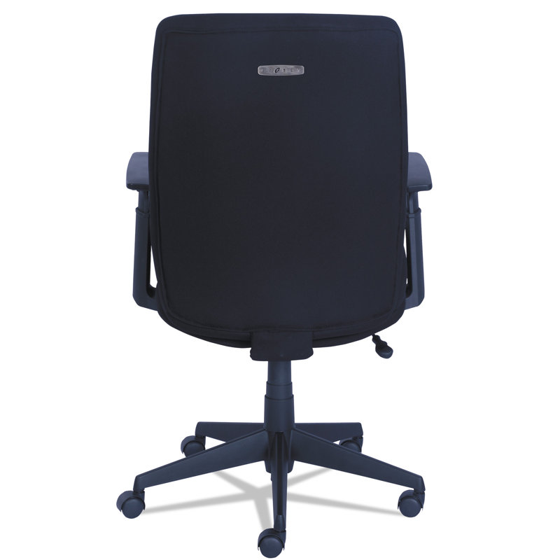 Black Adjustable Mesh Mid-Back Swivel Task Chair