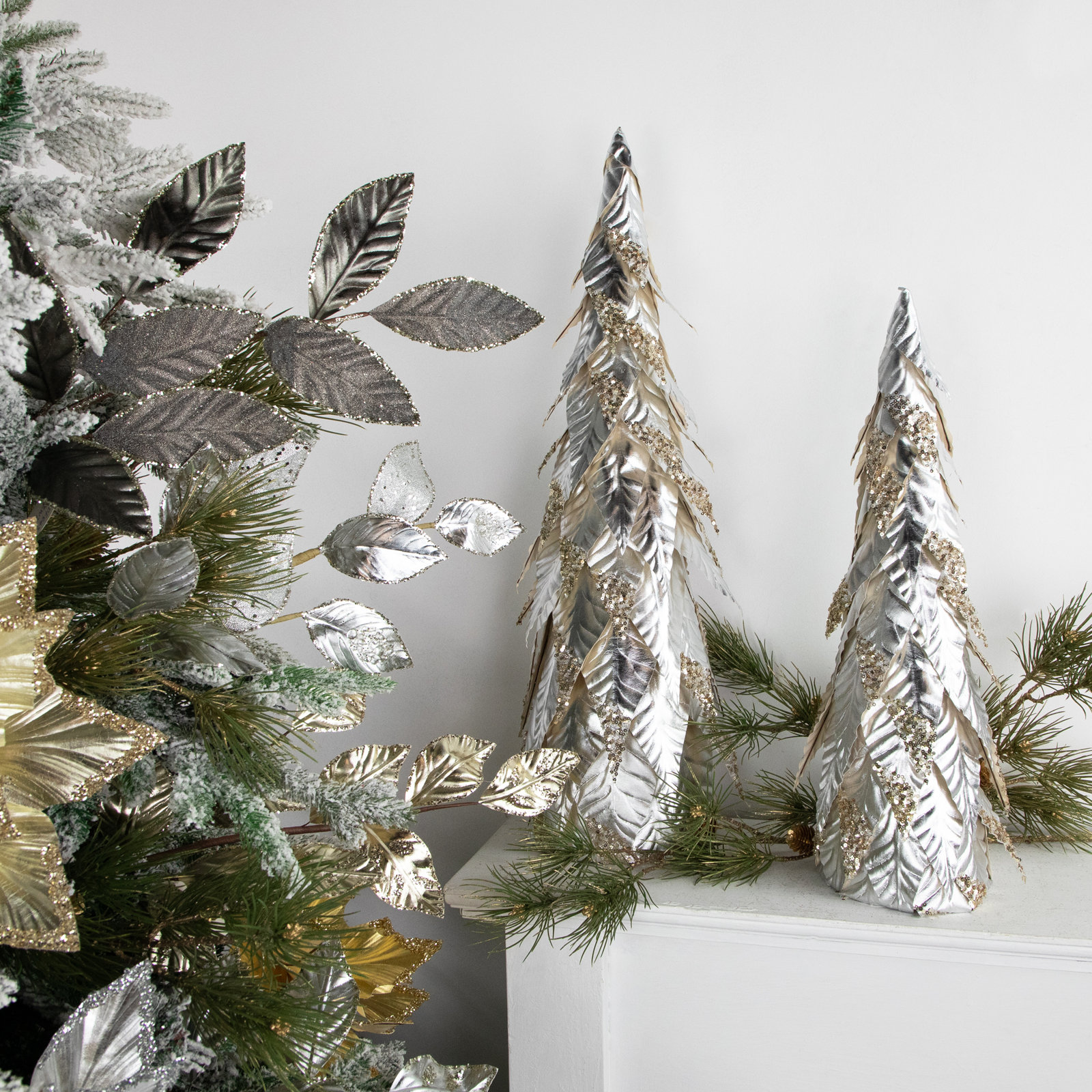 Candy Cane Tabletop Tree, 26" H x 6.5" W x 6.5" D