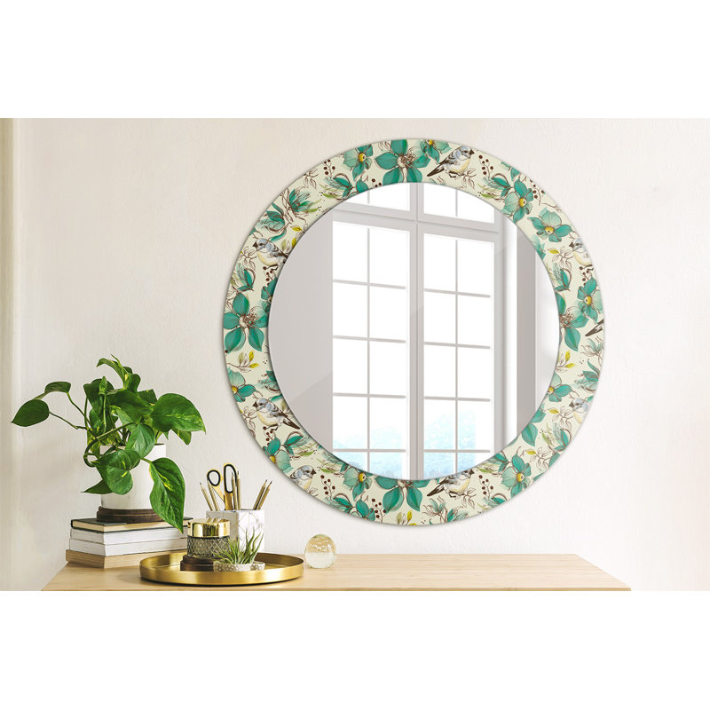 Huldar Glass Flat Wall Mirror