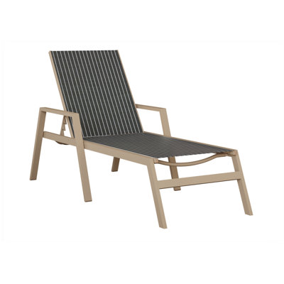 Méridienne en aluminium Colella Sahara Speckle