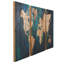 Ensemble de 3 impressions sur bois