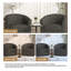Fauteuil demi-tonneau pivotant Aunna-1940393274
