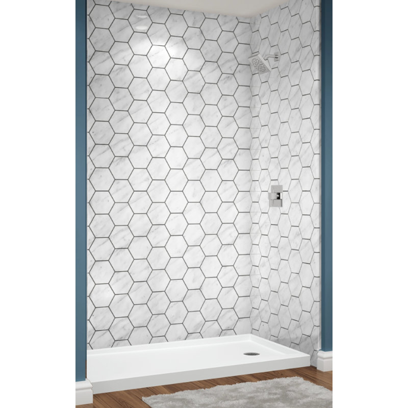 Murs Carrera avec hexagone 60 po x 36 po x 96 po