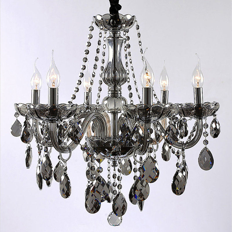 Kiska 6 - Light Candle Style Chandelier