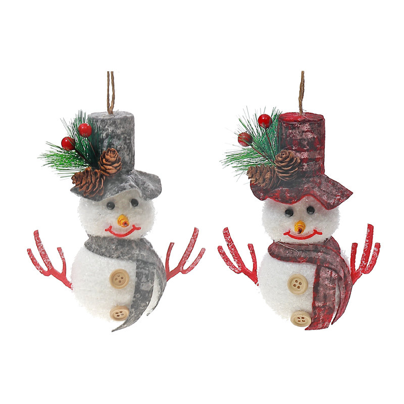 Ihcasadecor 6'' Foam Snowflakes Holiday Shaped Ornament