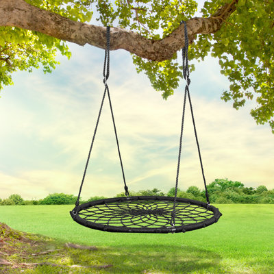 SereneLife Fabric Web / Saucer Swing
